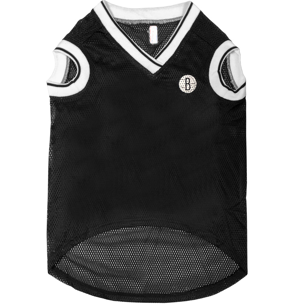 Brooklyn Nets Mesh Basketball Jersey by Pets First - HT Animal Supply
