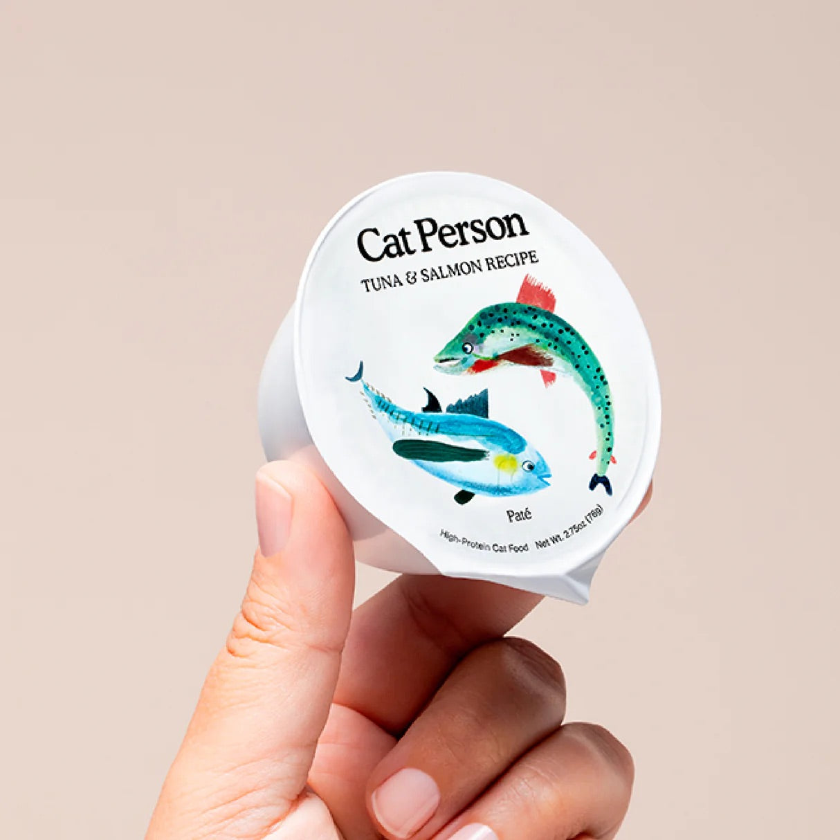 Cat Person Cat Pate Salmon & Mackerel 2.75oz