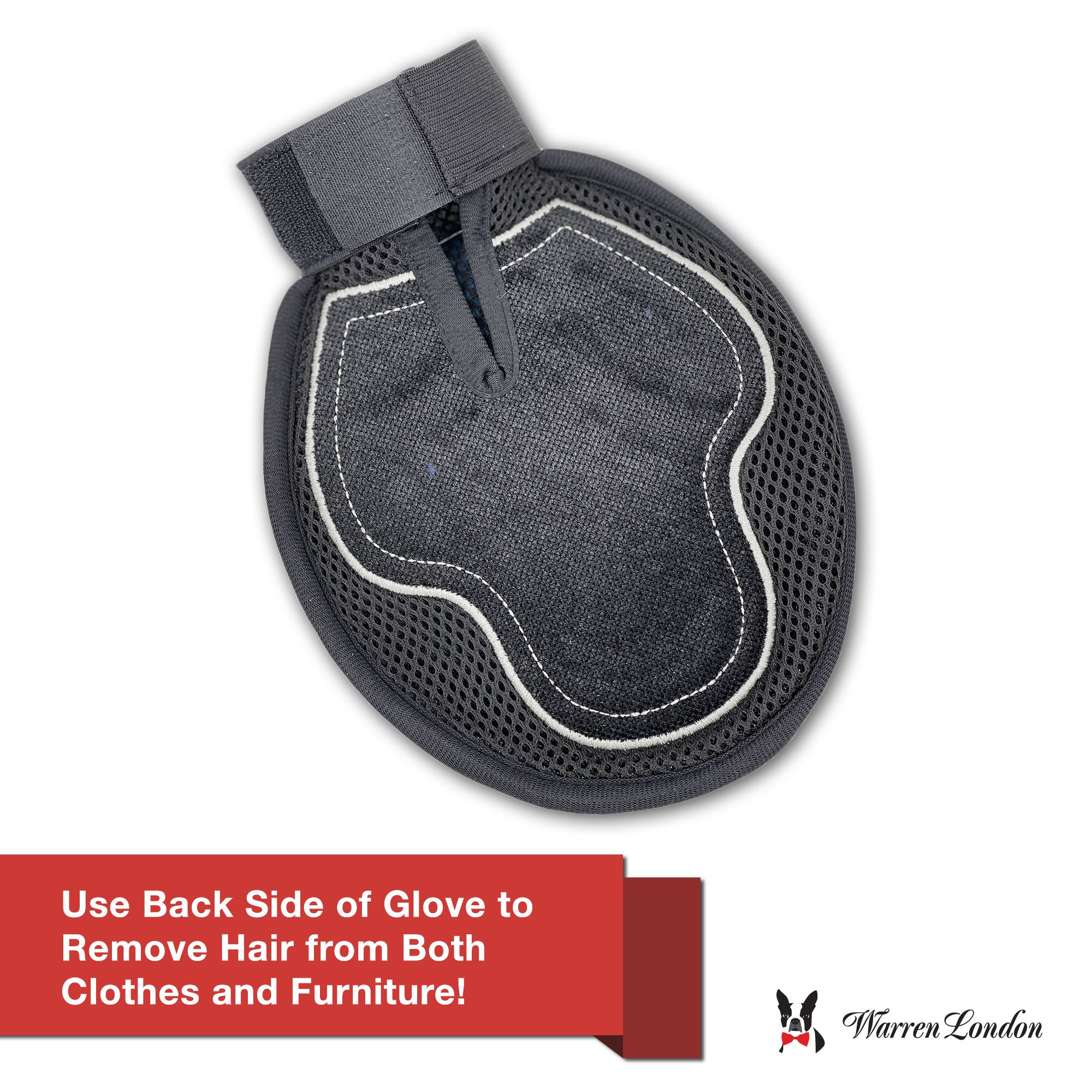 5 in 1 Pet Grooming Glove for Dogs & Cats - Double Sided