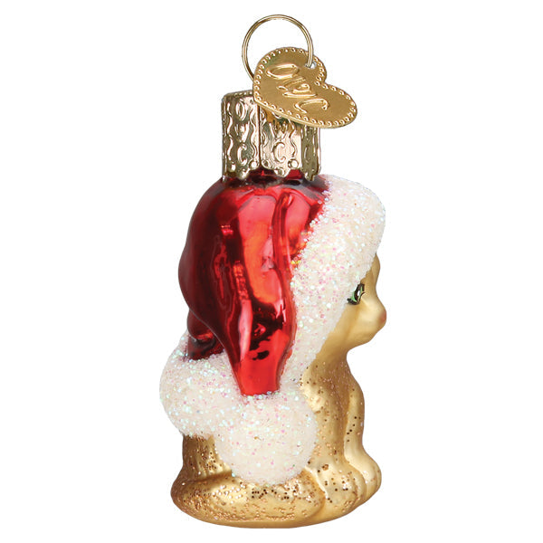 Mini Santas Kitten Ornament