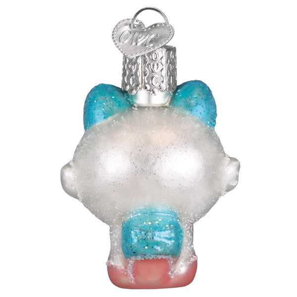 Old World Christmas: Mini Kawaii Cat Christmas Ornament