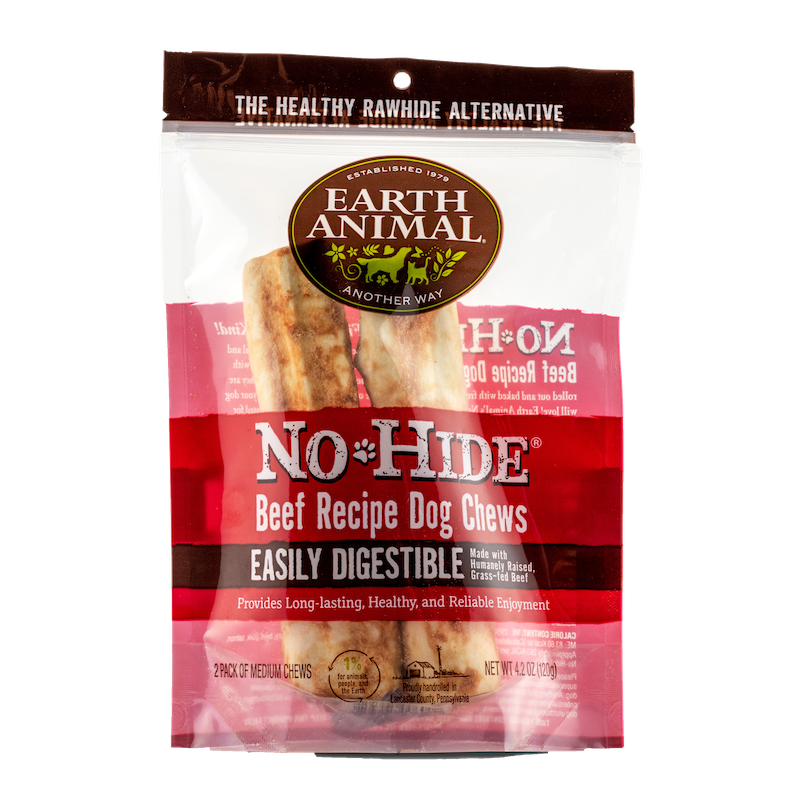 Earth Animal No Hide Medium Beef Dog Rolls (2pk) (4.2oz)