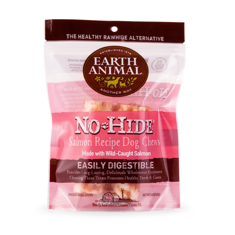 Earth Animal No Hide Small Salmon Dog Rolls (2pk) (2.4oz)