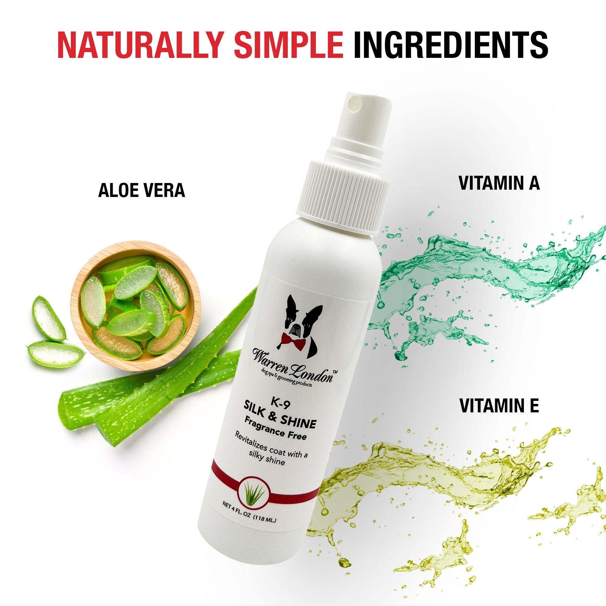K9 Silk & Shine - Revitalize and Shines the Coat | HT Animal Supply