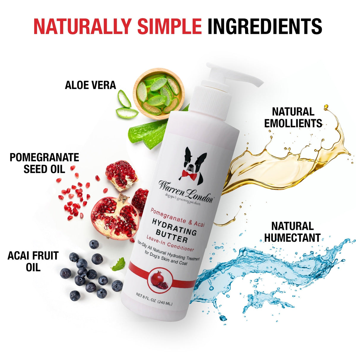 Hydrating Butter - For Dogs Skin & Coat - Leave-In Moisturizer | HT Animal Supply
