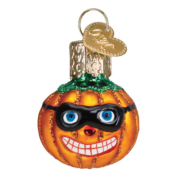 Mini Masked Jack Olantern Ornament