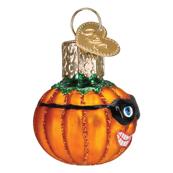 Mini Masked Jack Olantern Ornament