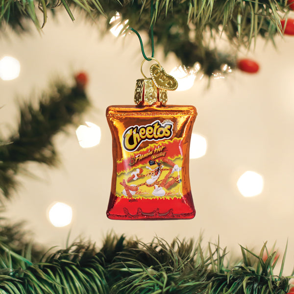 Mini Flamin Hot Cheetos Ornament