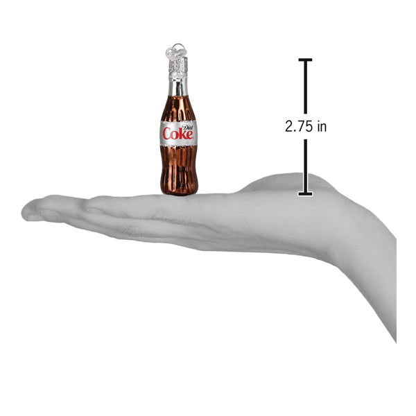 Mini Diet Coke Bottle Ornament