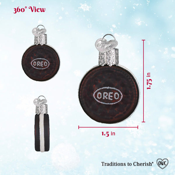 Old World Christmas: Mini Oreo Christmas Ornament