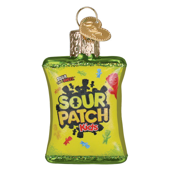 Old World Christmas: Mini Sour Patch Kids Package Christmas Ornament