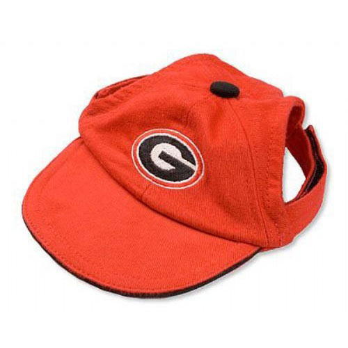 NCAA Georgia Bulldogs Dog Baseball Cap by SportyK9
