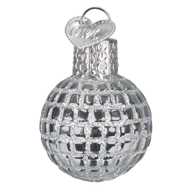 Old World Christmas: Mini Disco Ball Christmas Ornament