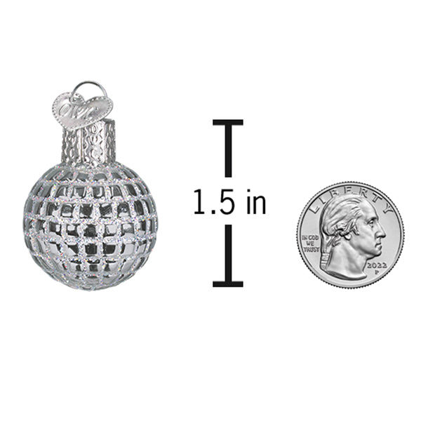 Old World Christmas: Mini Disco Ball Christmas Ornament