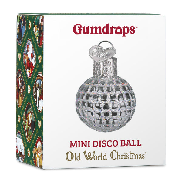 Old World Christmas: Mini Disco Ball Christmas Ornament