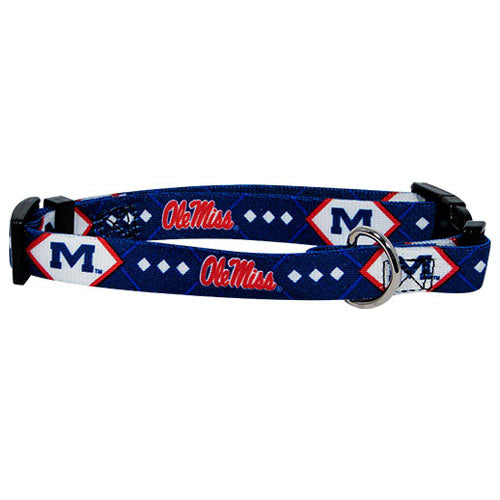 NCAA Ole Miss Rebels Dog Collar by Hunter