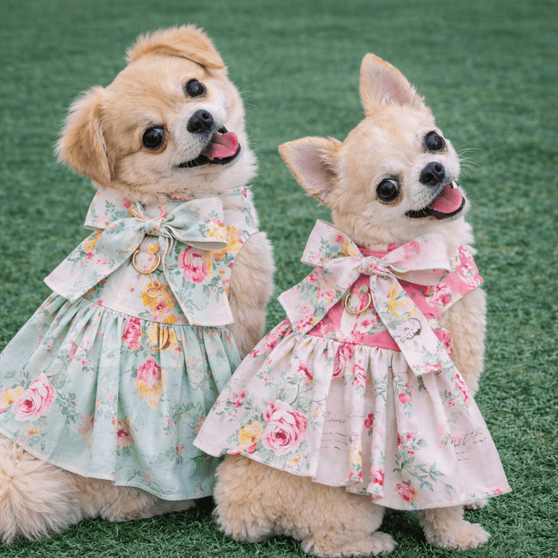 Floral Vintage Pastel Dress