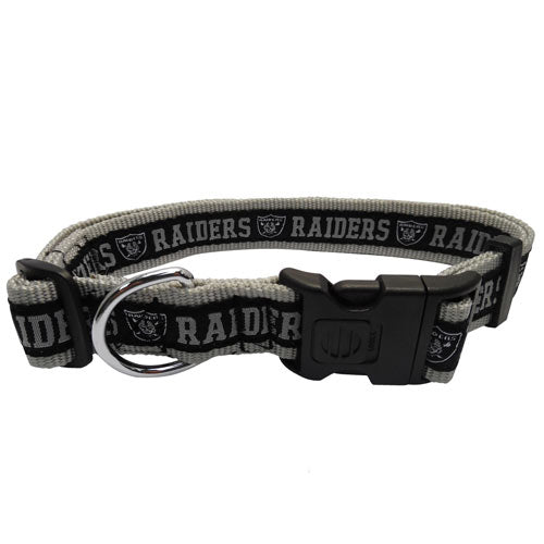 NFL Las Vegas Raiders Woven Dog Collar
