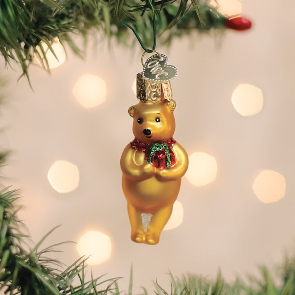 Mini Winnie With Gift Ornament - HT Animal Supply