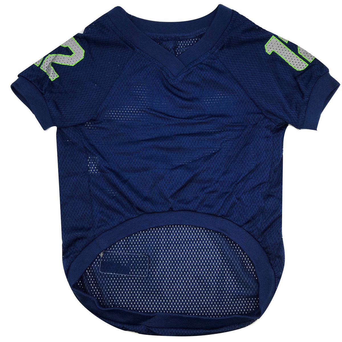 Official NFL Seatlle Seahawks - 12th Man Mesh Dog Jersey By Pets First