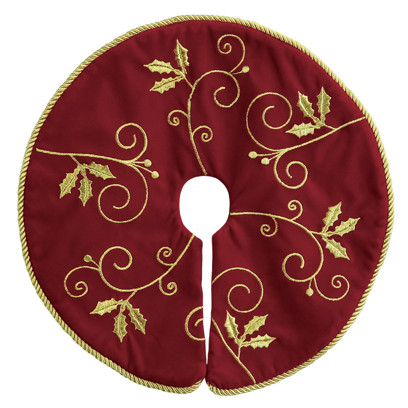 Mini Ornate Tree Skirt 