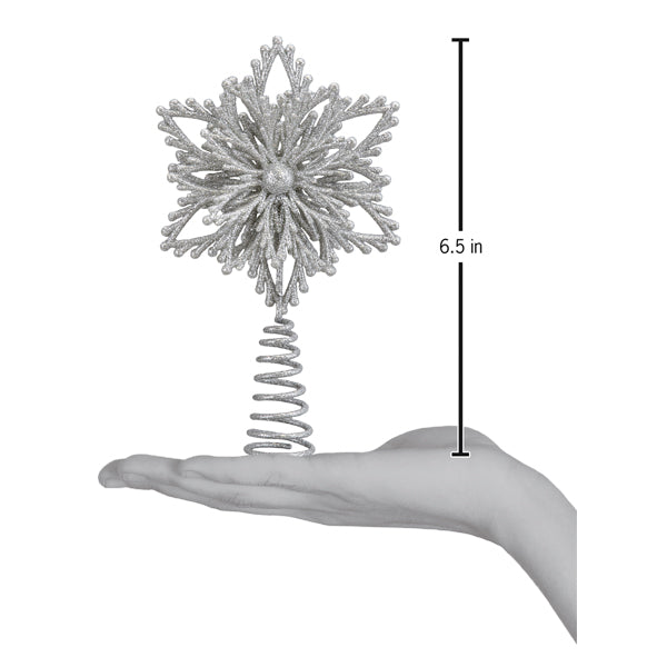 Mini Snowflake Tree Topper - HT Animal Supply