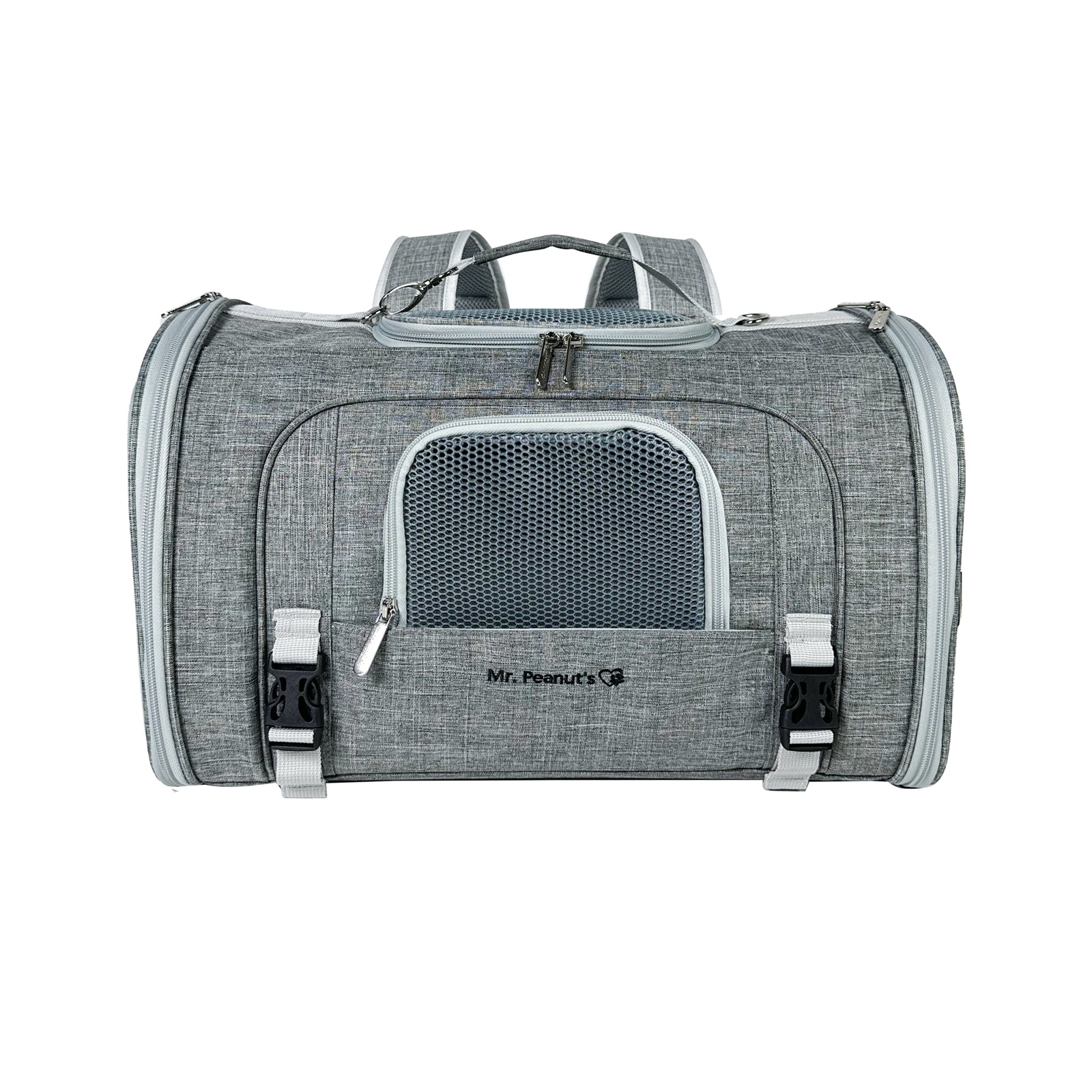 Mr. Peanuts Monterey Series Airline Compliant Horizontal Backpack Pet Carrier | HT Animal Supply
