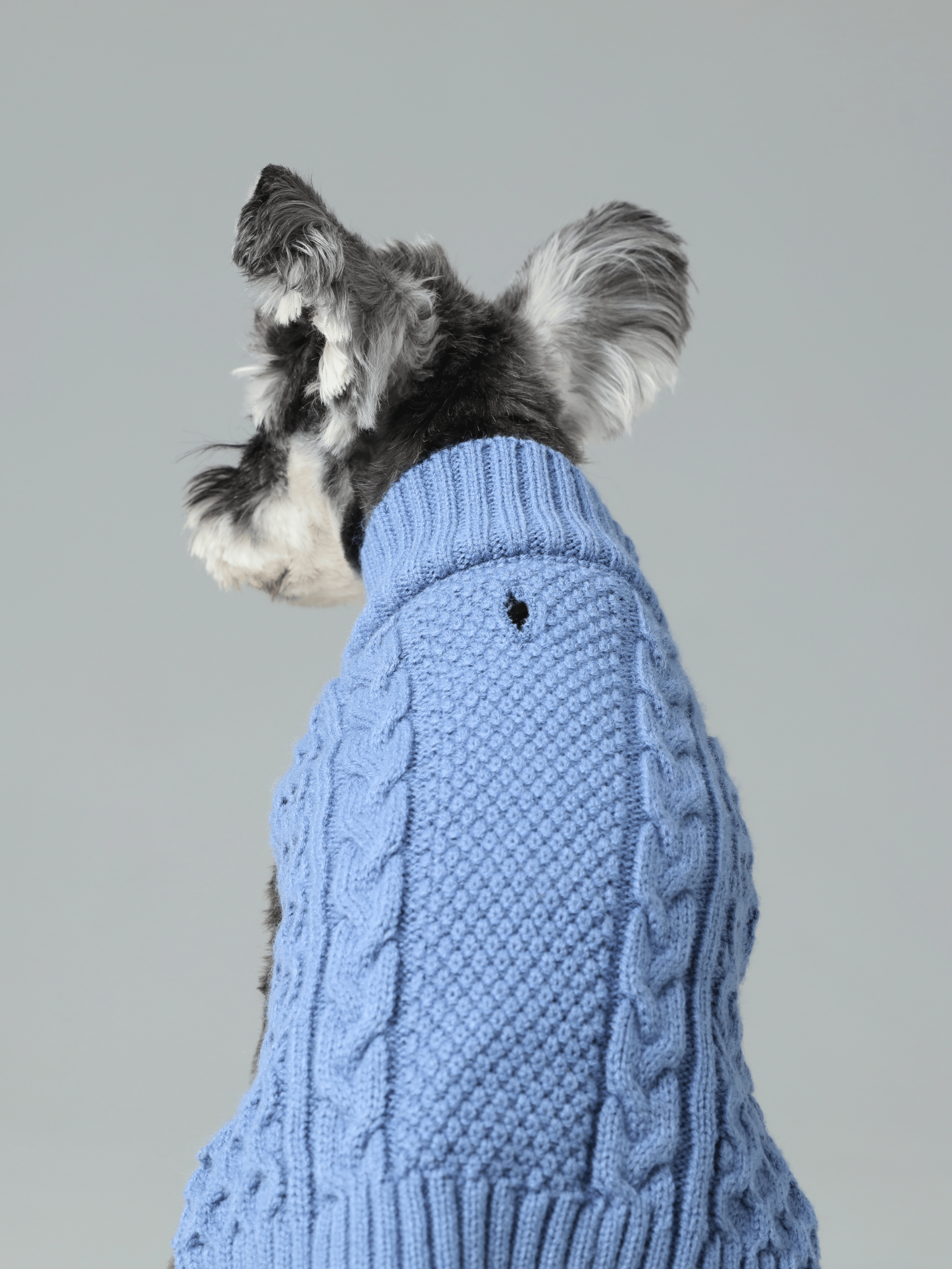 Pet Sweater Vest-Ice Blue