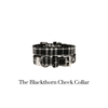 The Blackthorn Check Dog Collar