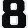 Black 8 Patch