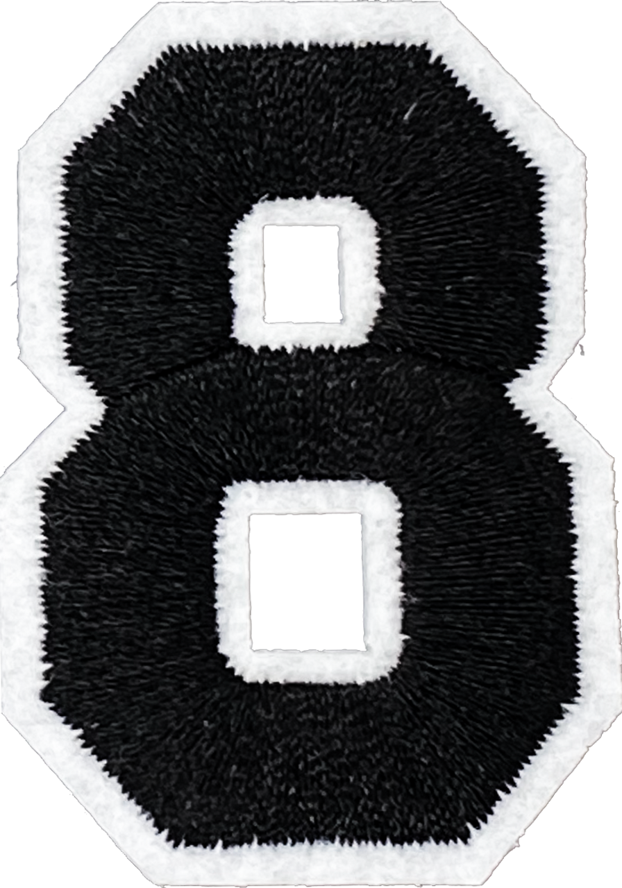Black 8 Patch