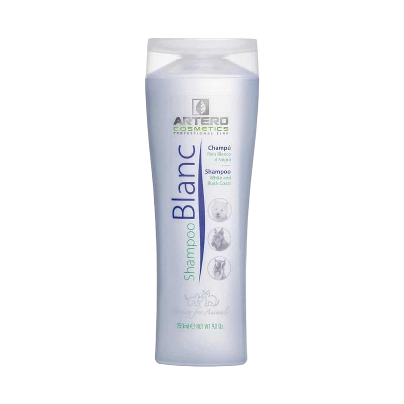 Blanc White and Black Coat Shampoo 9oz by Artero