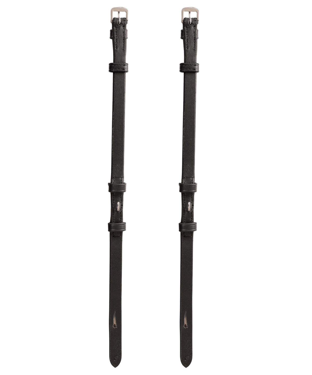ExionPro Bridle Cheek Pieces With Hook Fastening - Matching Stitching - HT Animal Supply