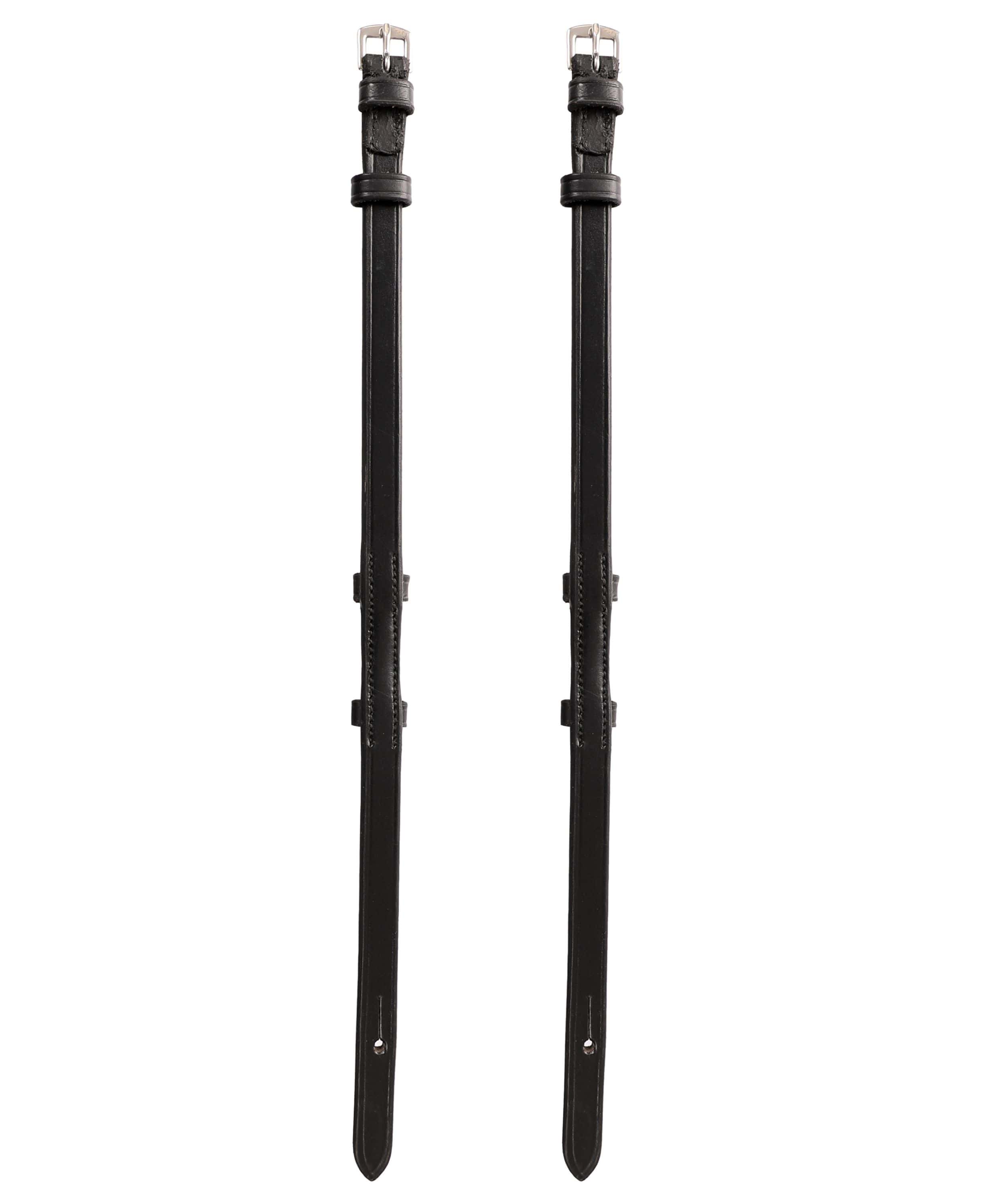 ExionPro Bridle Cheek Pieces With Hook Fastening - Matching Stitching - HT Animal Supply