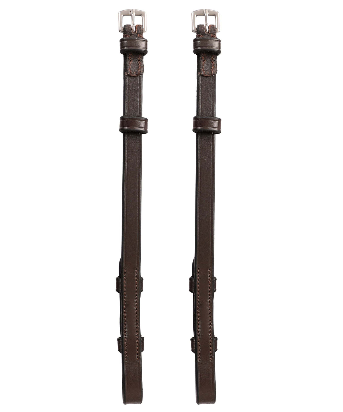 ExionPro Bridle Cheek Pieces With Hook Fastening - Matching Stitching - HT Animal Supply