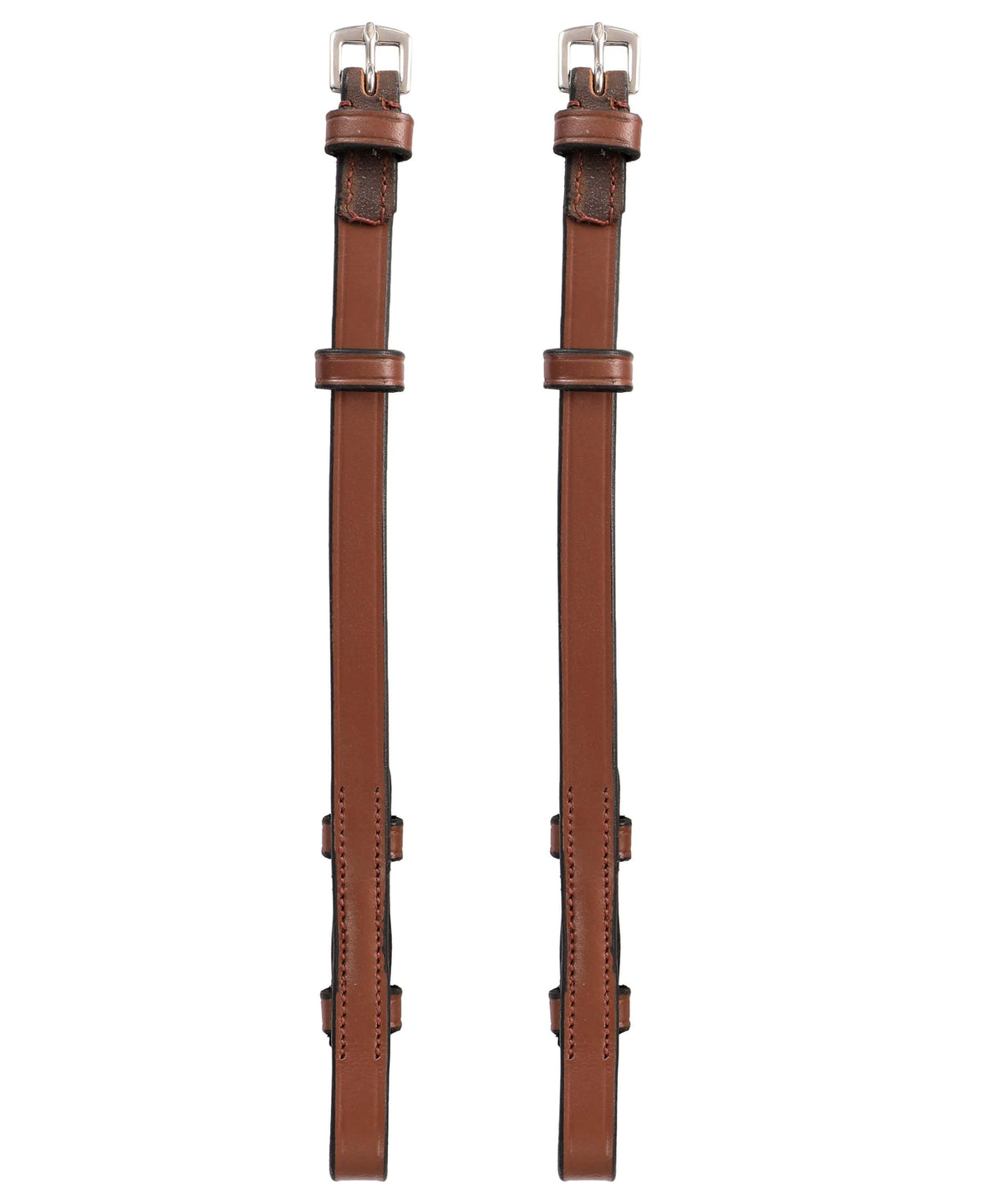 ExionPro Bridle Cheek Pieces With Hook Fastening - Matching Stitching - HT Animal Supply