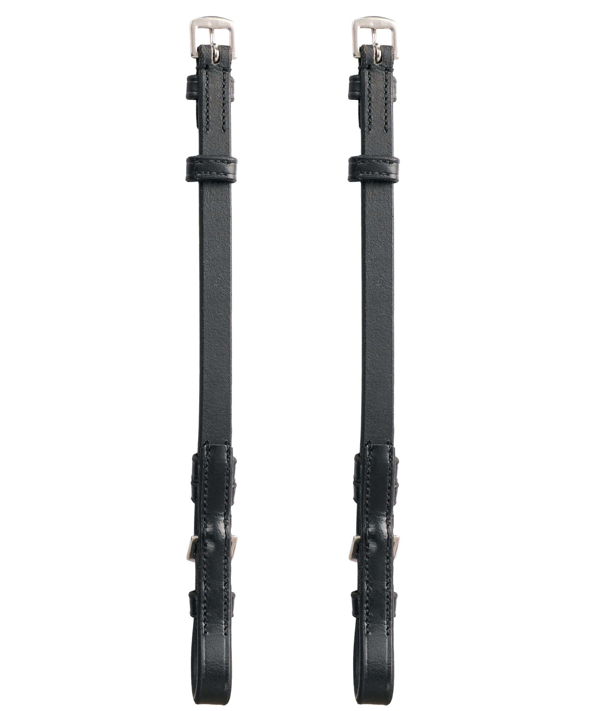 ExionPro Bridle Cheek Pieces With Buckle Fastening - Matching Stitching - HT Animal Supply