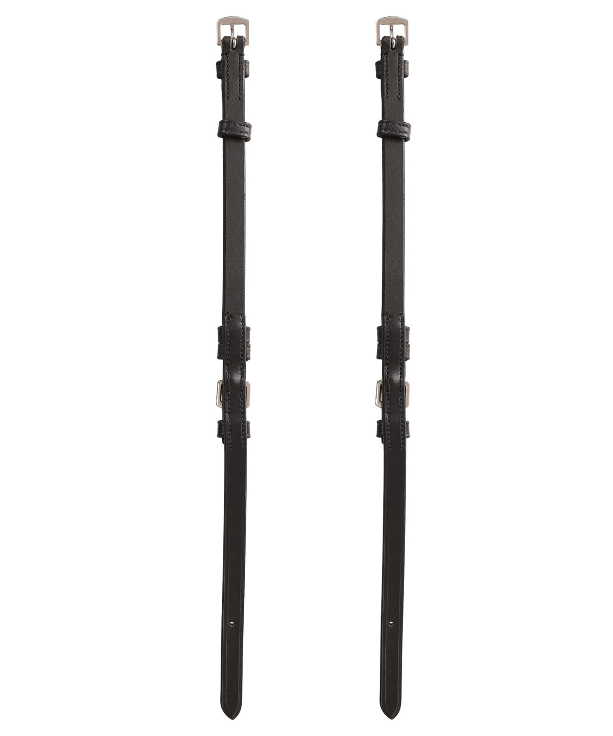 ExionPro Bridle Cheek Pieces With Buckle Fastening - Matching Stitching - HT Animal Supply