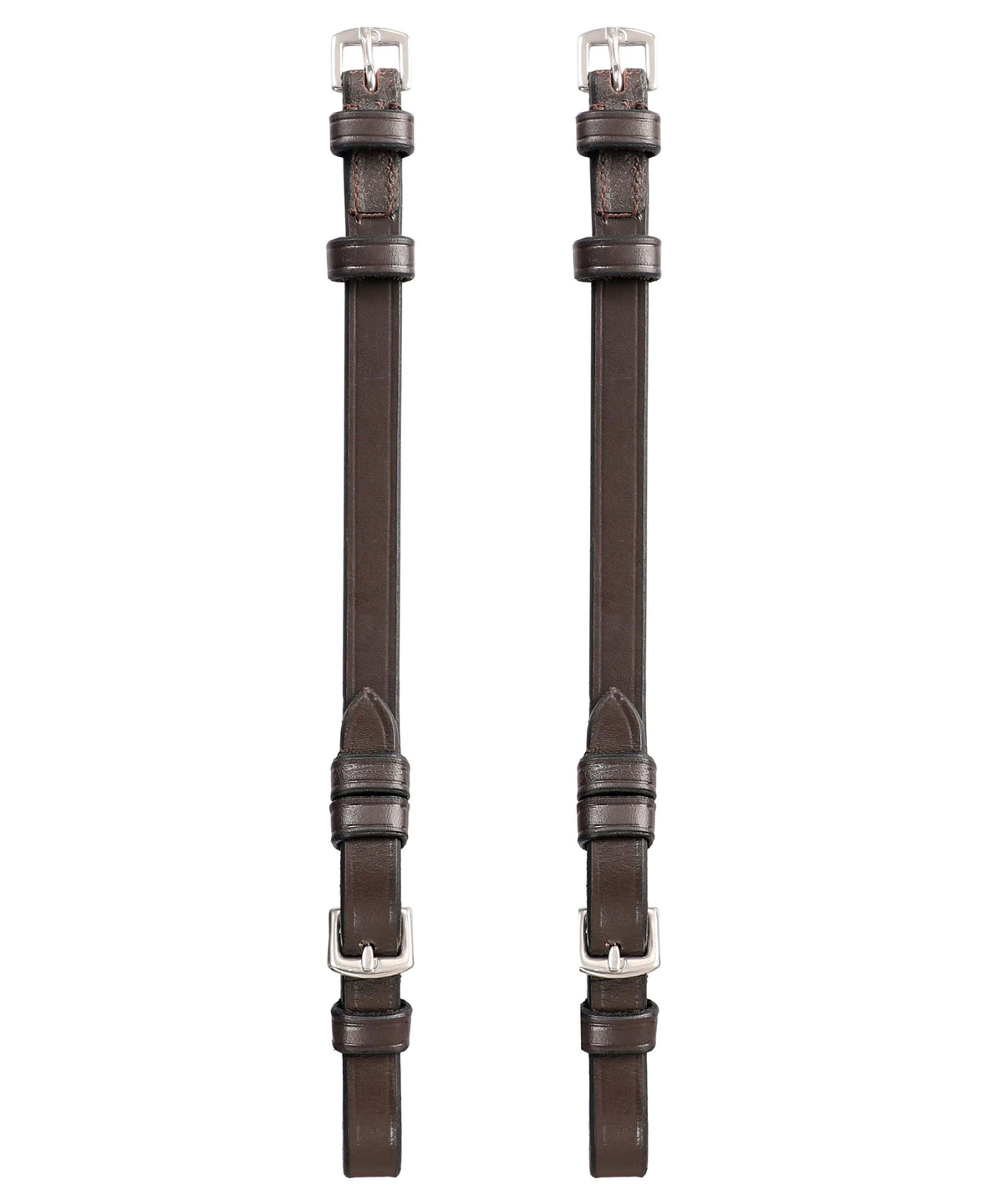 ExionPro Bridle Cheek Pieces With Buckle Fastening - Matching Stitching - HT Animal Supply