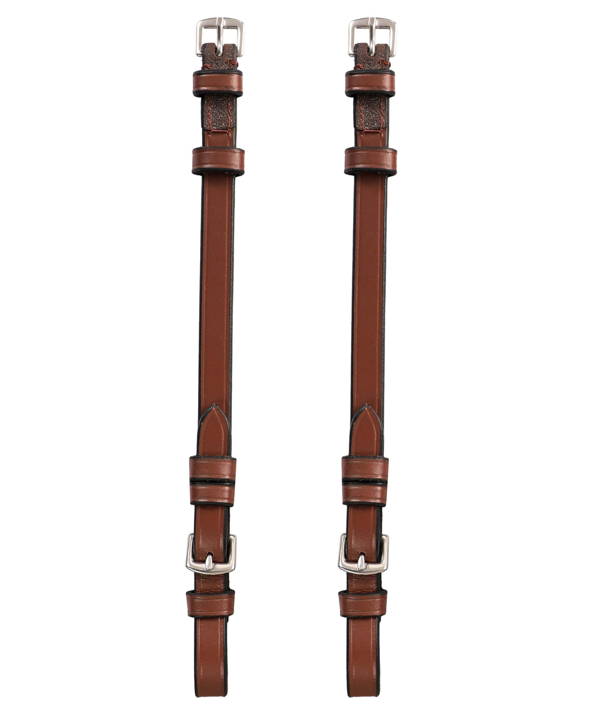 ExionPro Bridle Cheek Pieces With Buckle Fastening - Matching Stitching - HT Animal Supply