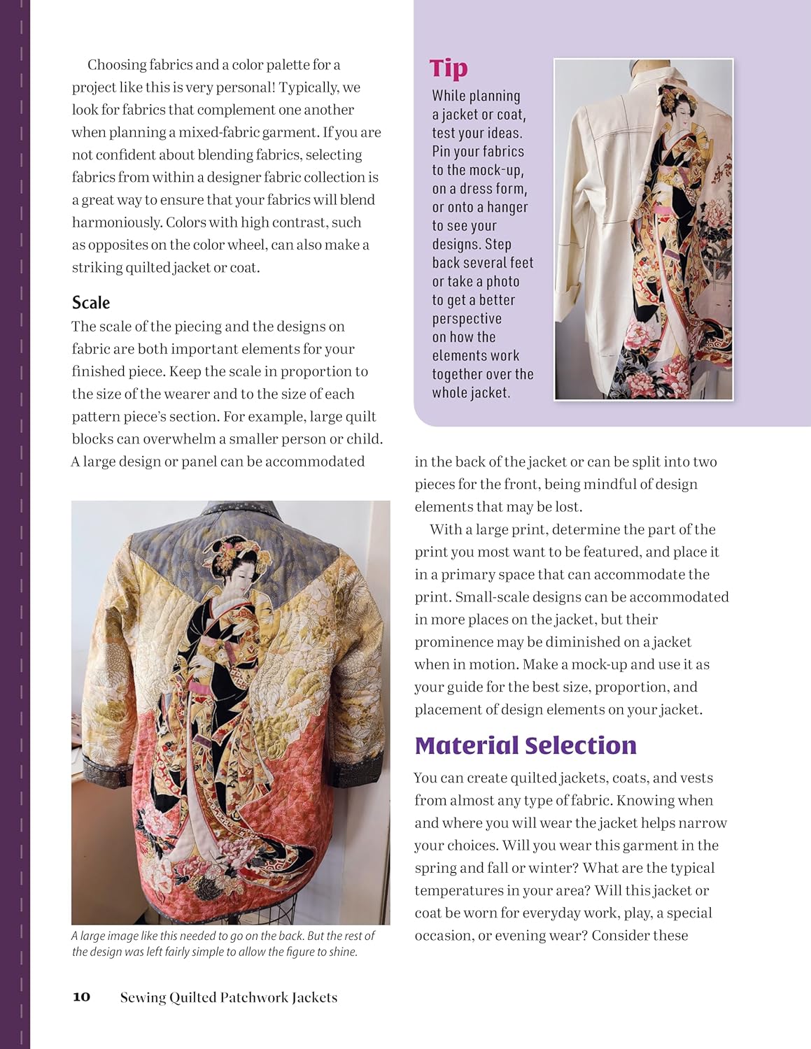 Inside Sewing Quilted Patchwork Jackets – Paperback / softback, ISBN 9781639810796
