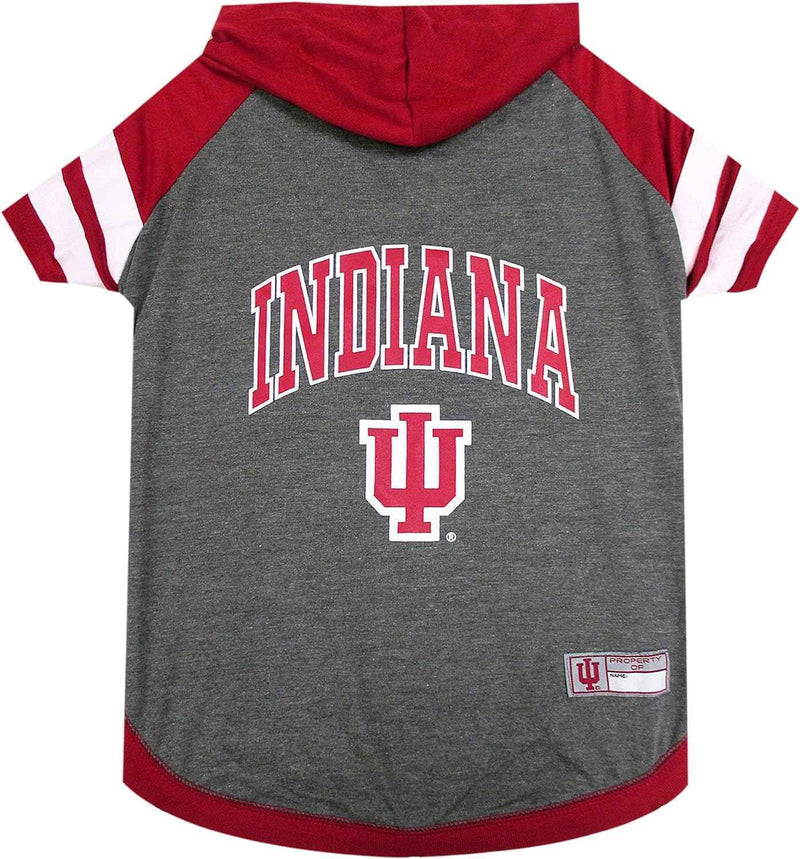 NCAA Indiana University Hoosiers Hooded Dog T-Shirt