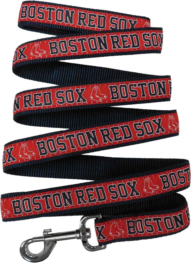 MLB Boston Red Sox Woven Dog Leash