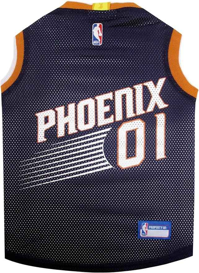 NBA Phoenix Suns Basketball Mesh Pet Jersey
