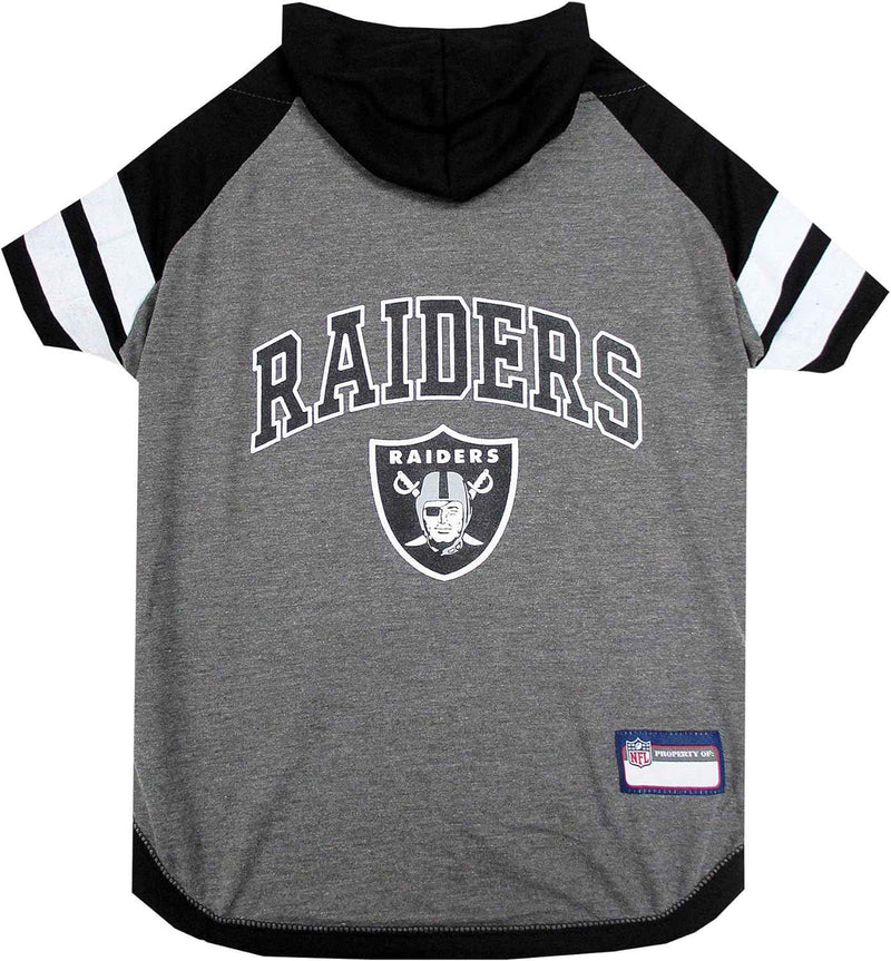 NFL Las Vegas Raiders Hooded Dog T-Shirt