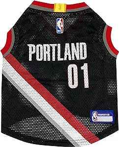 NBA Portland Trail Blazers Basketball Mesh Pet Jersey
