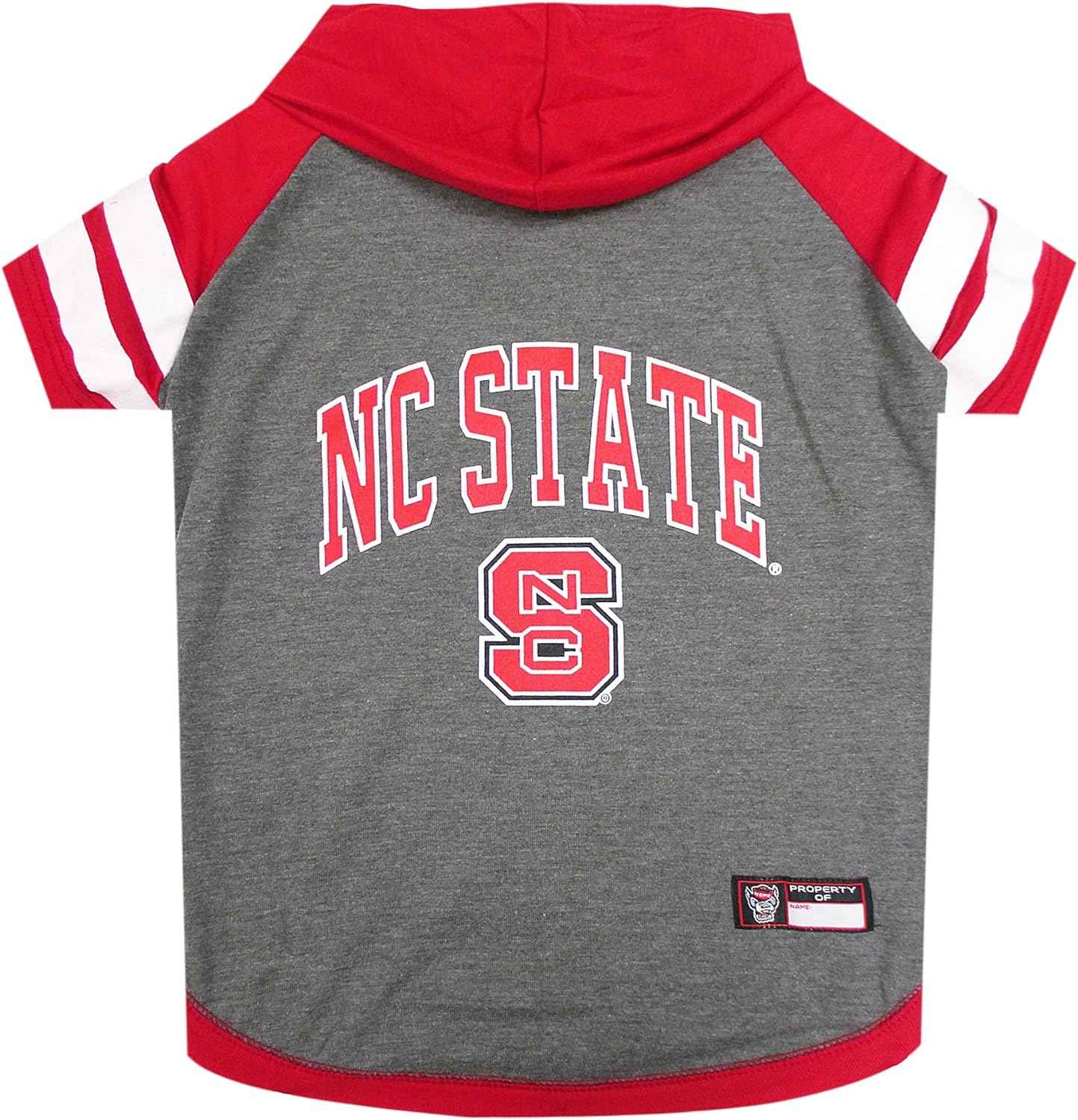 NCAA North Carolina State University Wolfpack Hooded Dog T-Shirt