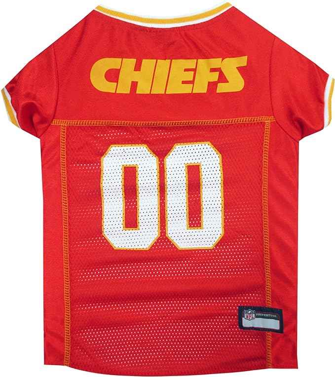 NFL Kansas City Chiefs Mesh Pet Jersey