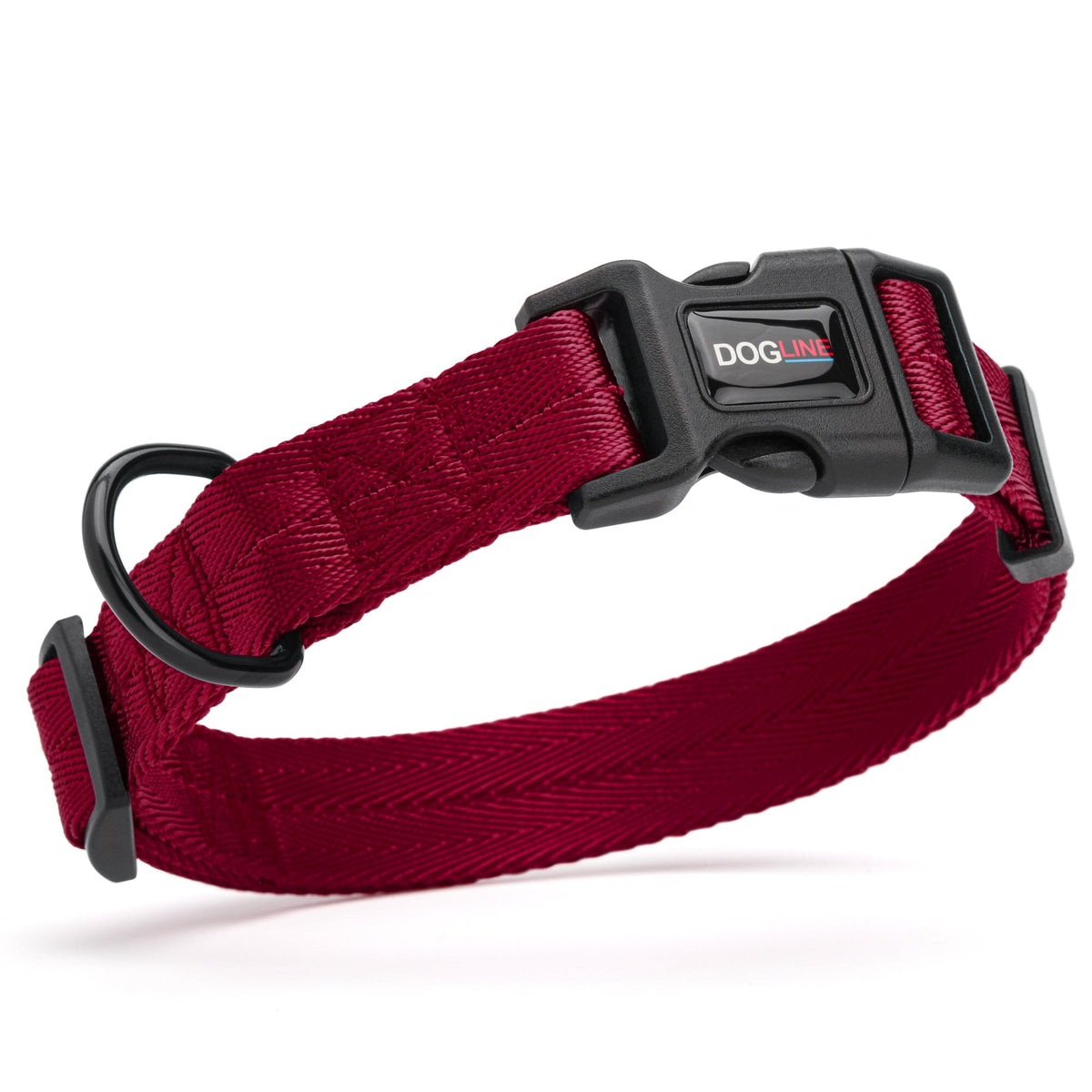 Dogline Nylon Flat Dog Collar
