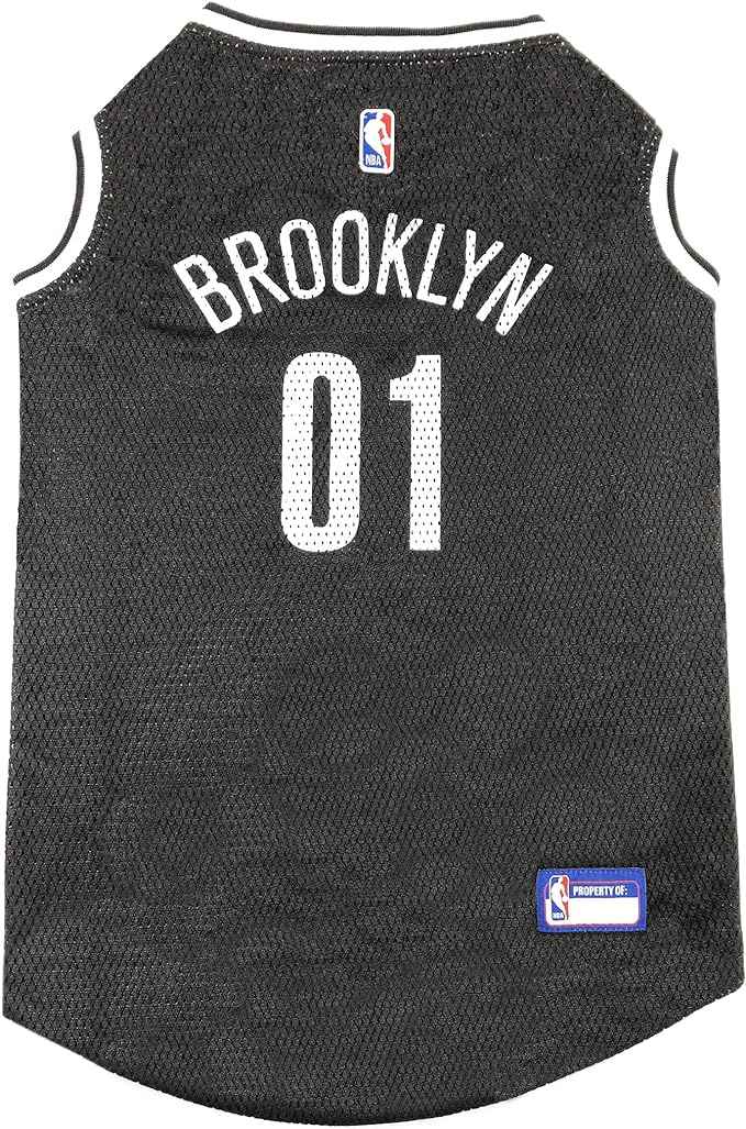 NBA Brooklyn Nets Basketball Mesh Pet Jersey
